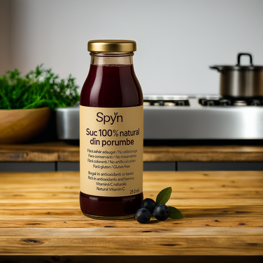 Spyn Suc 100% natural din porumbe – 250ml | Fără zahăr adăugat