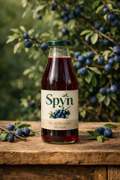 Spyn Suc 100% natural din porumbe – 250ml | Fără zahăr adăugat